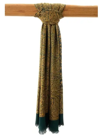 Dual Tone Reversible Self Jacquard 4 Side Paisley Border... 2
